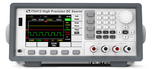 ITECH IT6402 Dual Channel and bipolar DC power supply, CH1: 12 W, +/-6 V, +/-2 A - CH2: 12 W, 6 V, +/-2 A