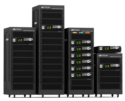 ITECH IT66420C-2250-1000 Bidirectional Dual Channel Programmable DC Power Supply (2250 V, +/-1000 A, +/-420 kW , 37U)