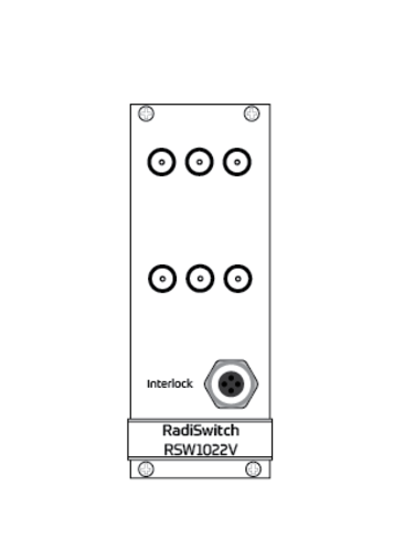 Raditeq RSW1022V RadiSwitch 2x SPDT 1.85 mm - 67GHz