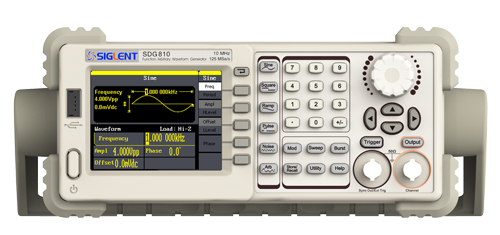 Siglent SDG810 Function/Arbitrary Waveform Generator 10MHz, 1 channel