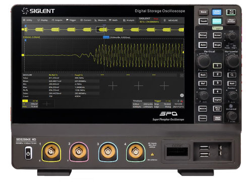 Siglent SDS2000HD-BW1T2 Upgrade bandwidth from 100 MHz to 200 MHz