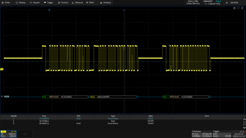 Siglent SDS6000L-1553B MIL-STD-1553B trigger and decode software license