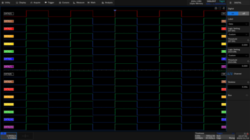 Siglent SDS6000L-16LA MSO function software, 16-channel, 500 MSa/s, 14 Mpts, requires SPL2016 Logic Probe