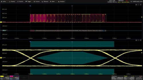 Siglent SDS7000A-CT-USB2 USB 2.0 compliance test (software)