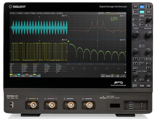 Siglent SDS7404A H12 4 channel 4GHz 12-bit 20 GSa/s mixed signal oscilloscope