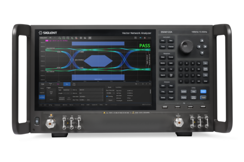 Siglent SNA6122A Vector Network Analyzer 2 ports, 100 kHz-13.5 GHz  (With front panel jumpers)