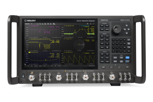 Siglent SNA6124A Vector Network Analyzer 4 ports, 100 kHz-13.5 GHz  (With front panel jumpers)