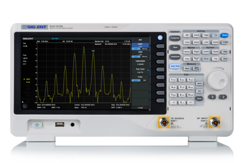 Siglent SVA1015X 9 kHz to 1.5 GHz Spectrum & Vector Network Analyzer