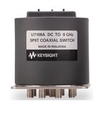 Keysight U7108A Multiport electromechanical switch, SP8T, DC to 9 GHz, Terminated